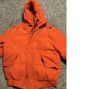 Cole Haans Orange Winter Coat Heavy Duty